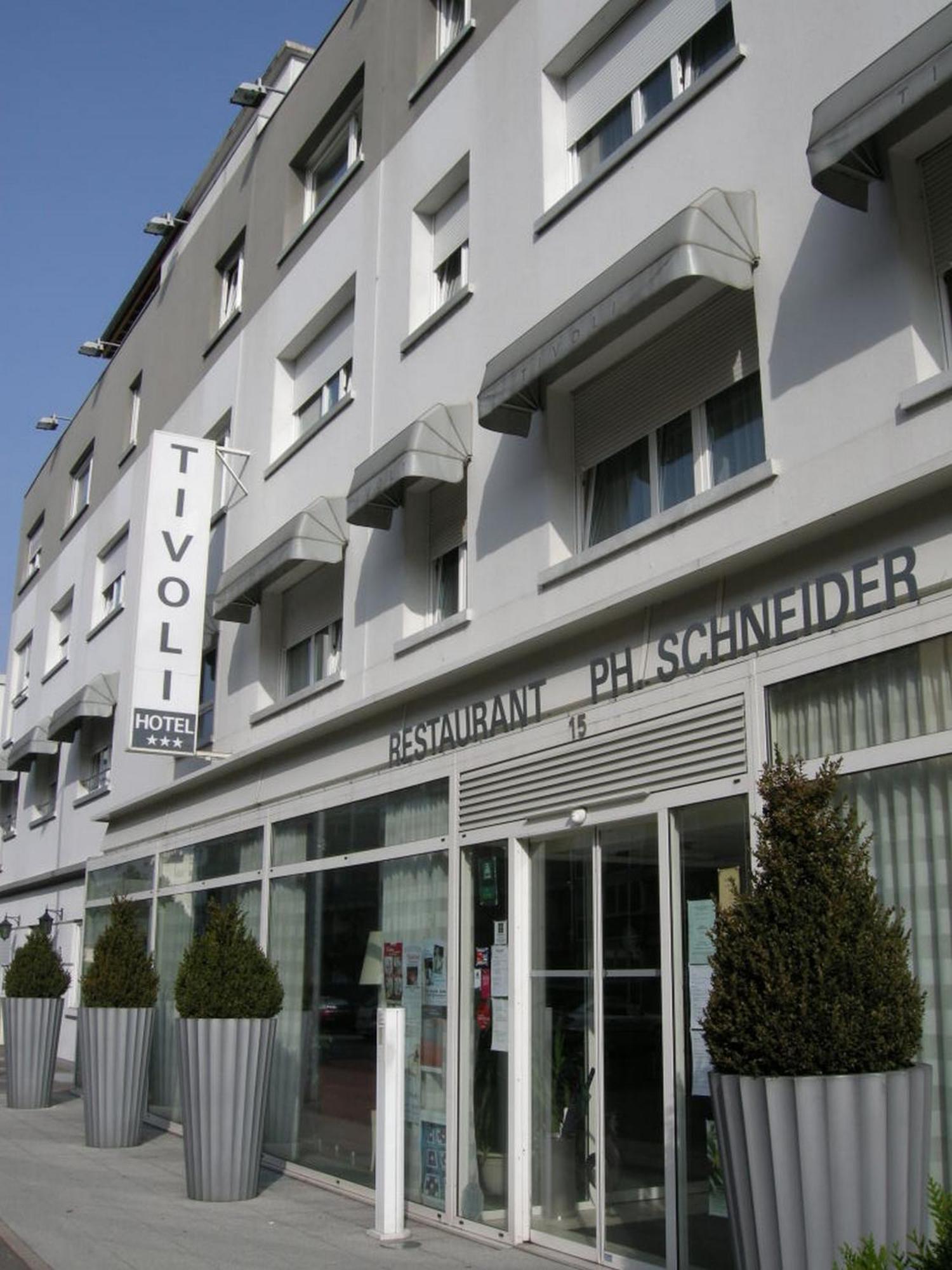 Hotel Restaurant Tivoli - Basel Airport Huningue Kültér fotó